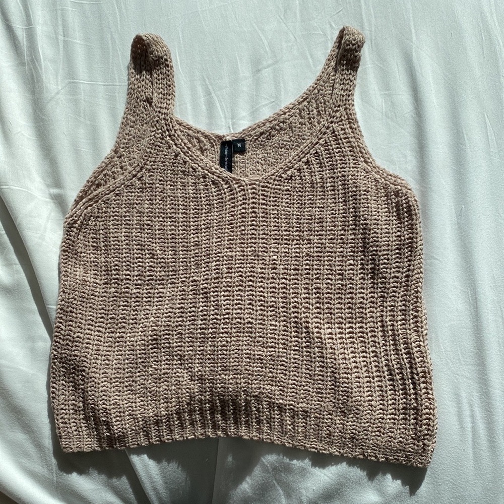 Pink tank top